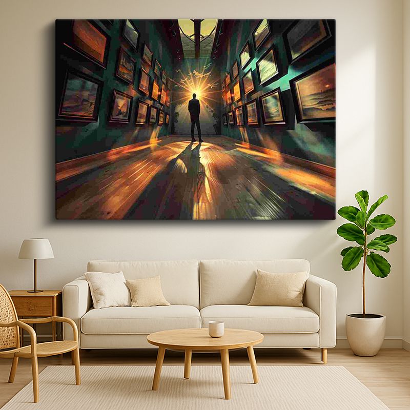 Sürrealist Kanvas Tablo 240