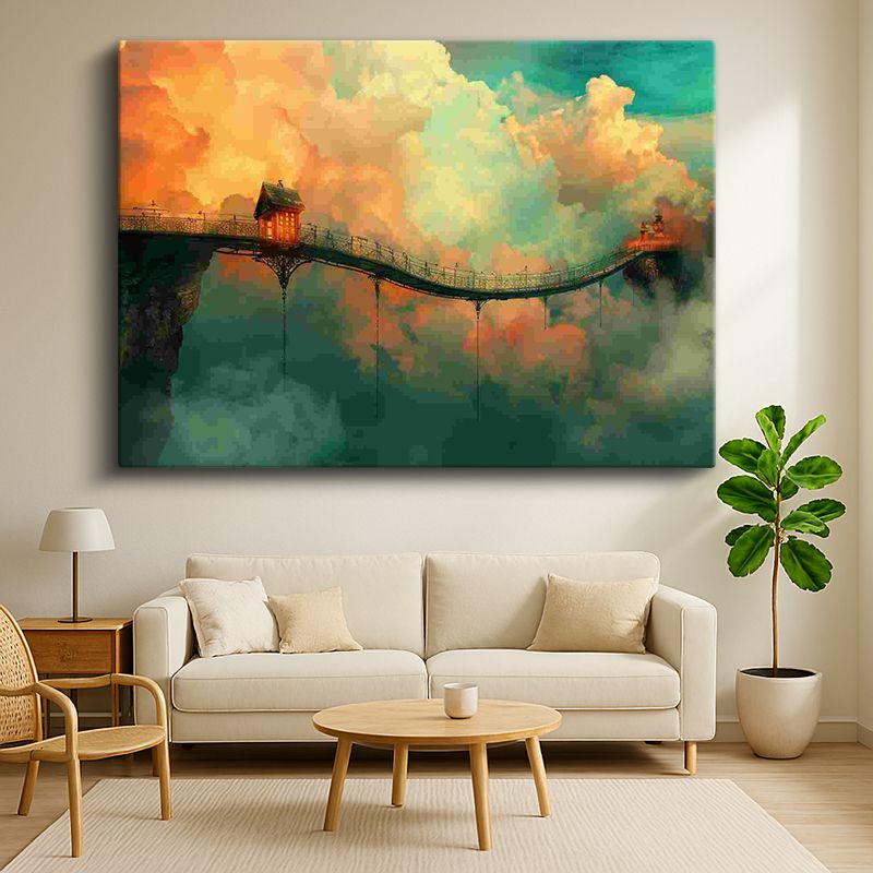 Sürrealist Kanvas Tablo 241