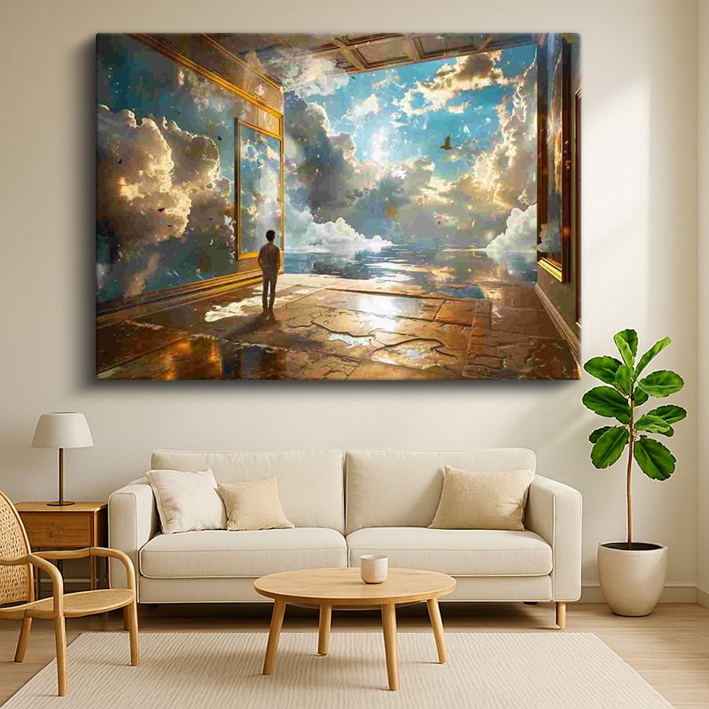 Sürrealist Kanvas Tablo 245