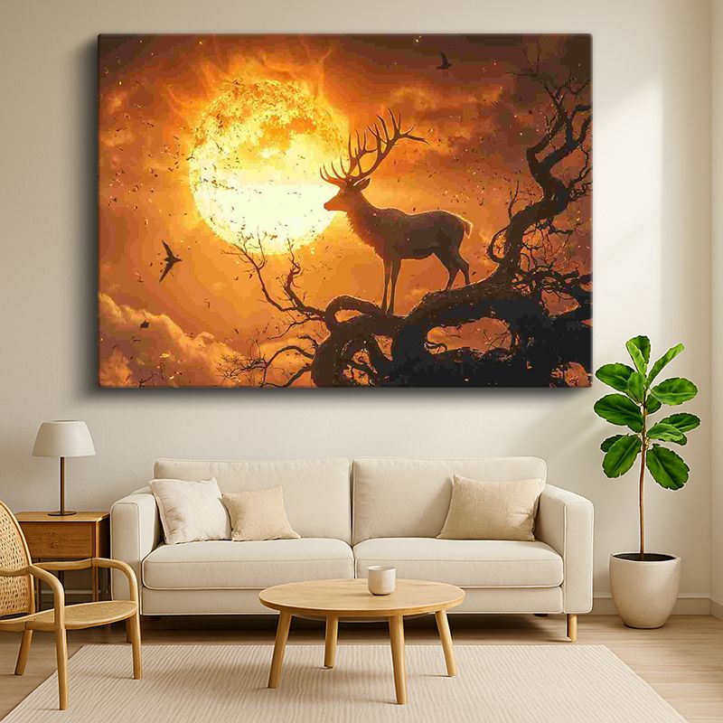 Sürrealist Kanvas Tablo 256