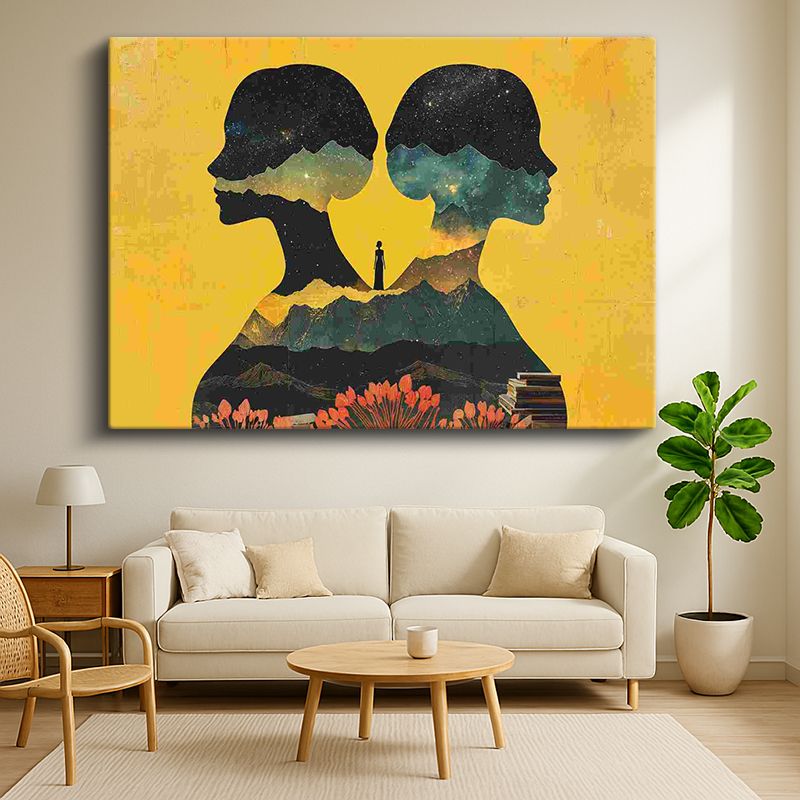 Sürrealist Kanvas Tablo 257