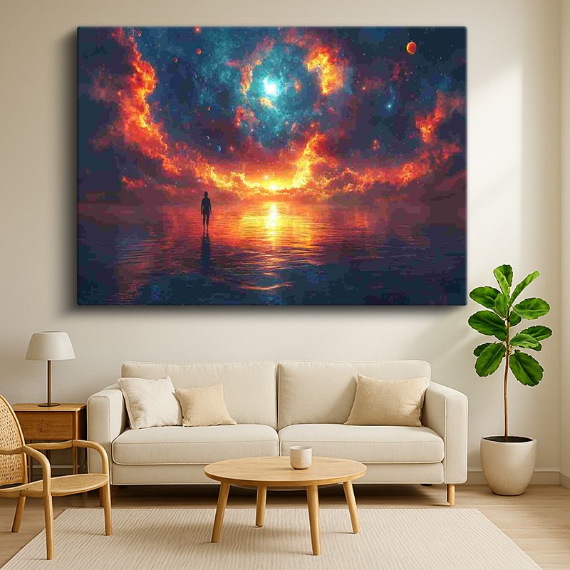 Sürrealist Kanvas Tablo 260