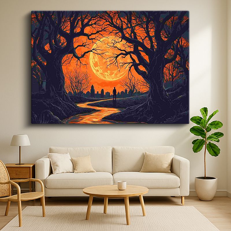 Sürrealist Kanvas Tablo 263