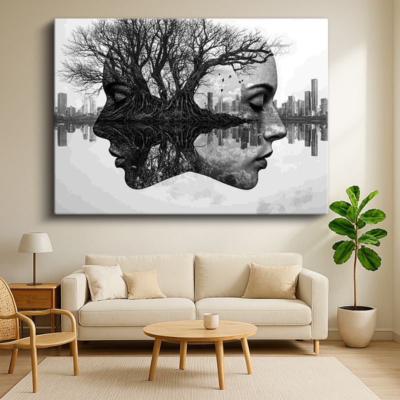 Sürrealist Kanvas Tablo 266