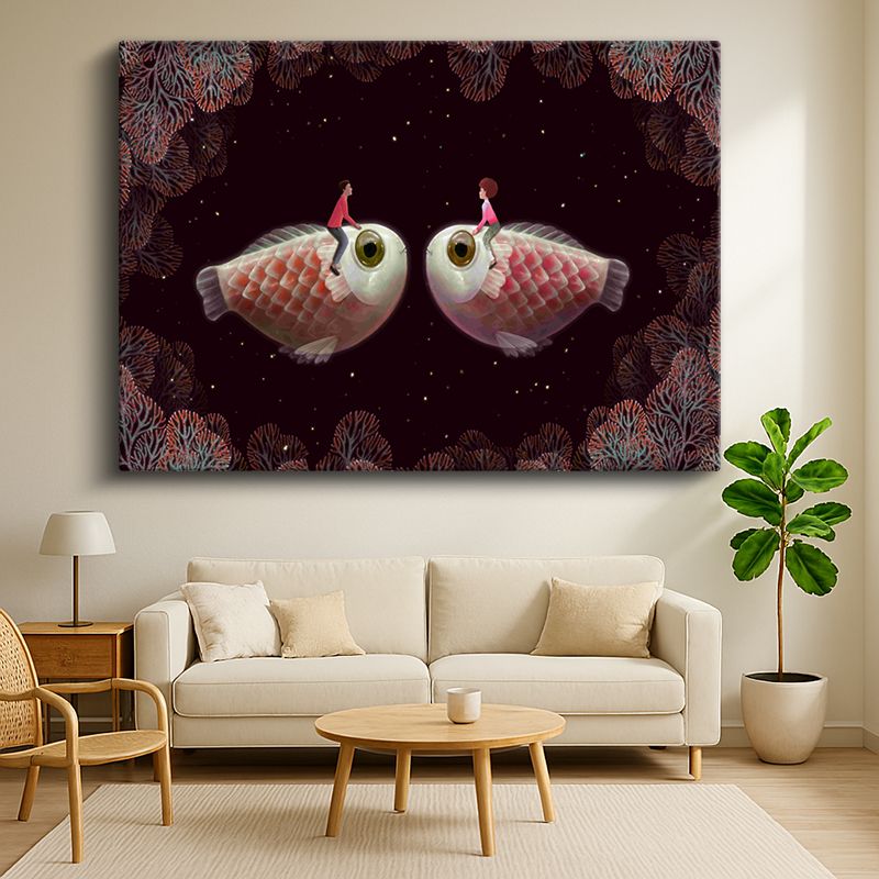 Sürrealist Kanvas Tablo 269