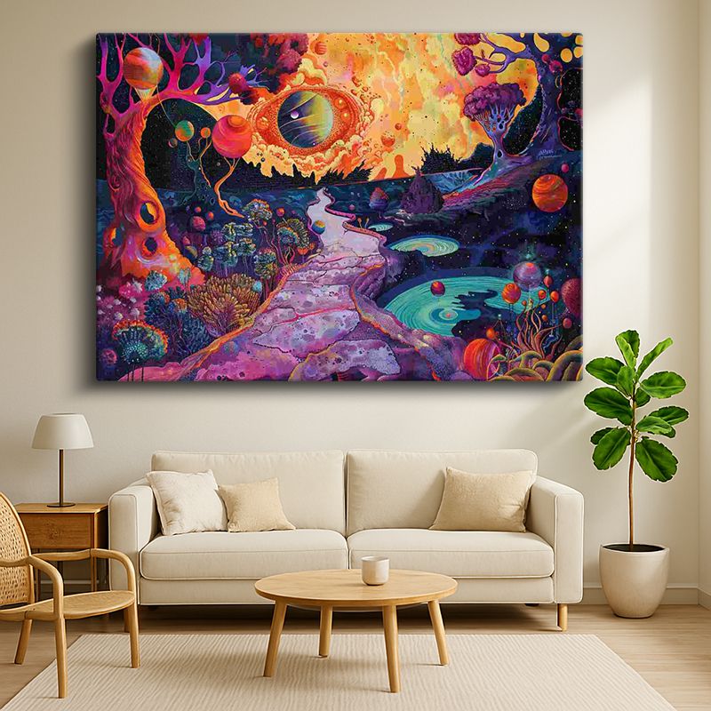 Sürrealist Kanvas Tablo 285