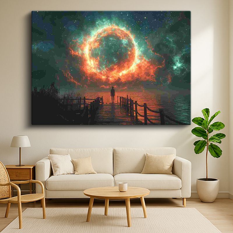 Sürrealist Kanvas Tablo 292