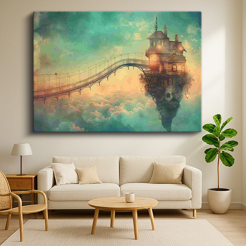 Sürrealist Kanvas Tablo 300