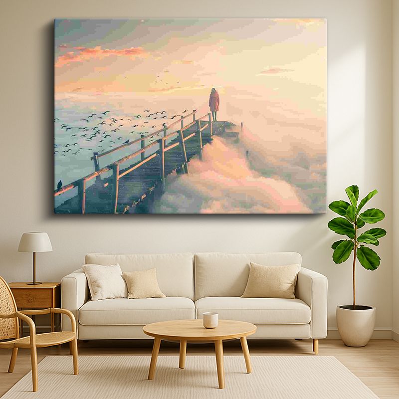 Sürrealist Kanvas Tablo 309