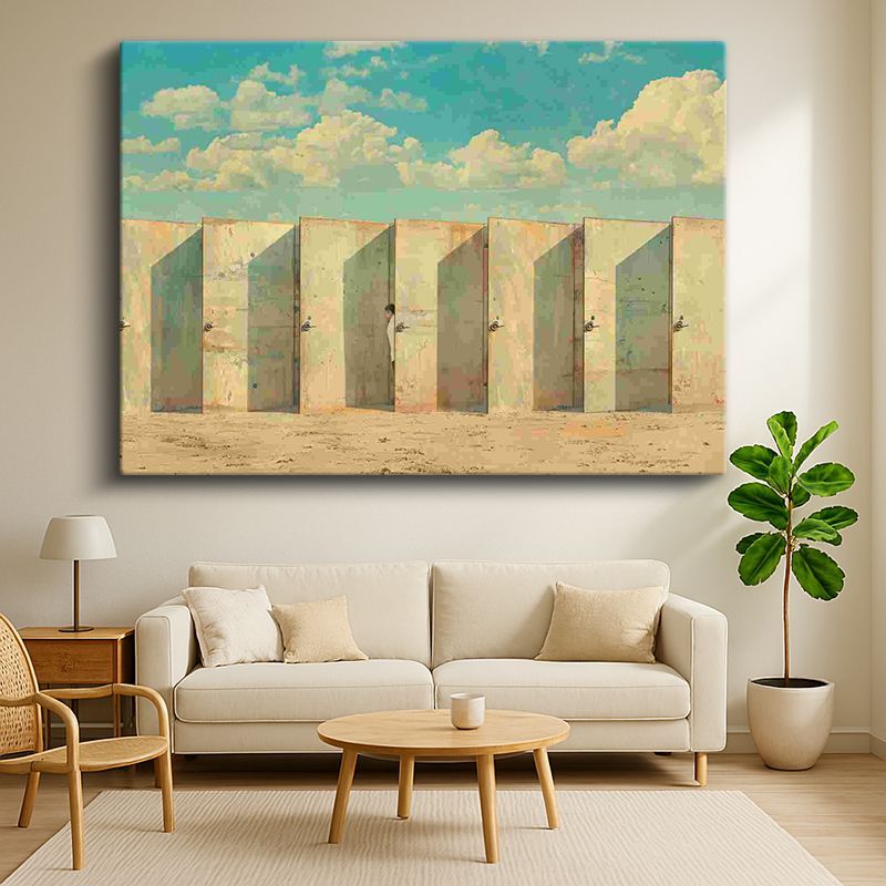 Sürrealist Kanvas Tablo 311