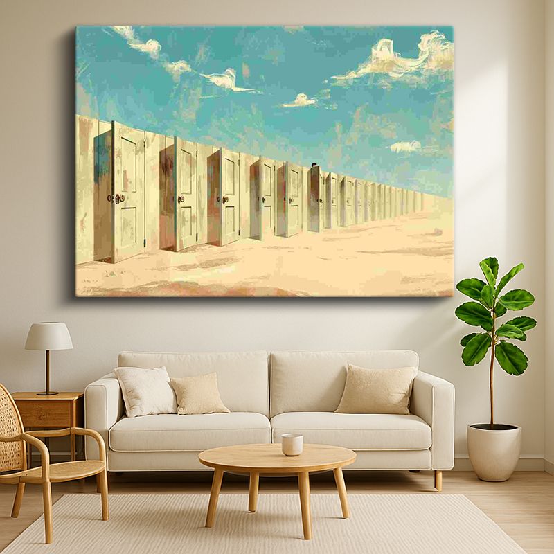 Sürrealist Kanvas Tablo 314