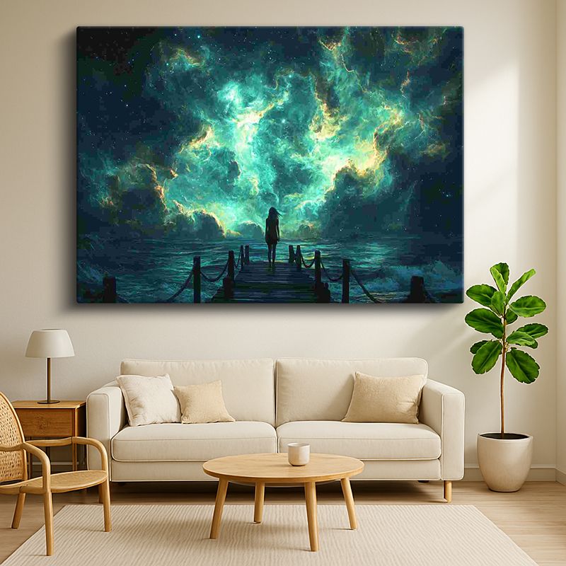 Sürrealist Kanvas Tablo 322