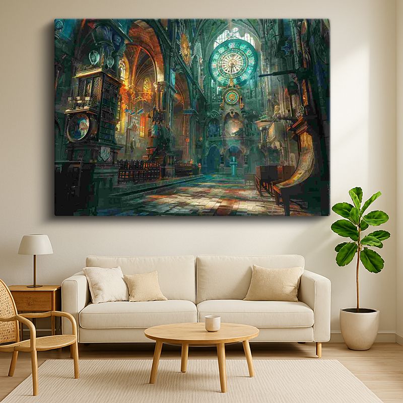 Sürrealist Kanvas Tablo 332