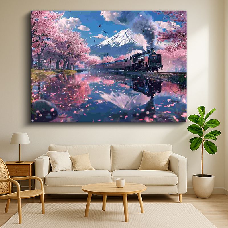 Sürrealist Kanvas Tablo 333