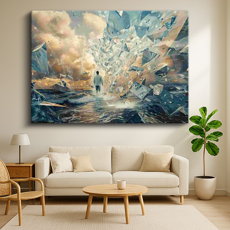 Sürrealist Kanvas Tablo 336