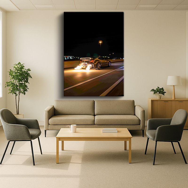 Taşıt & Araç Kanvas Tablo 3