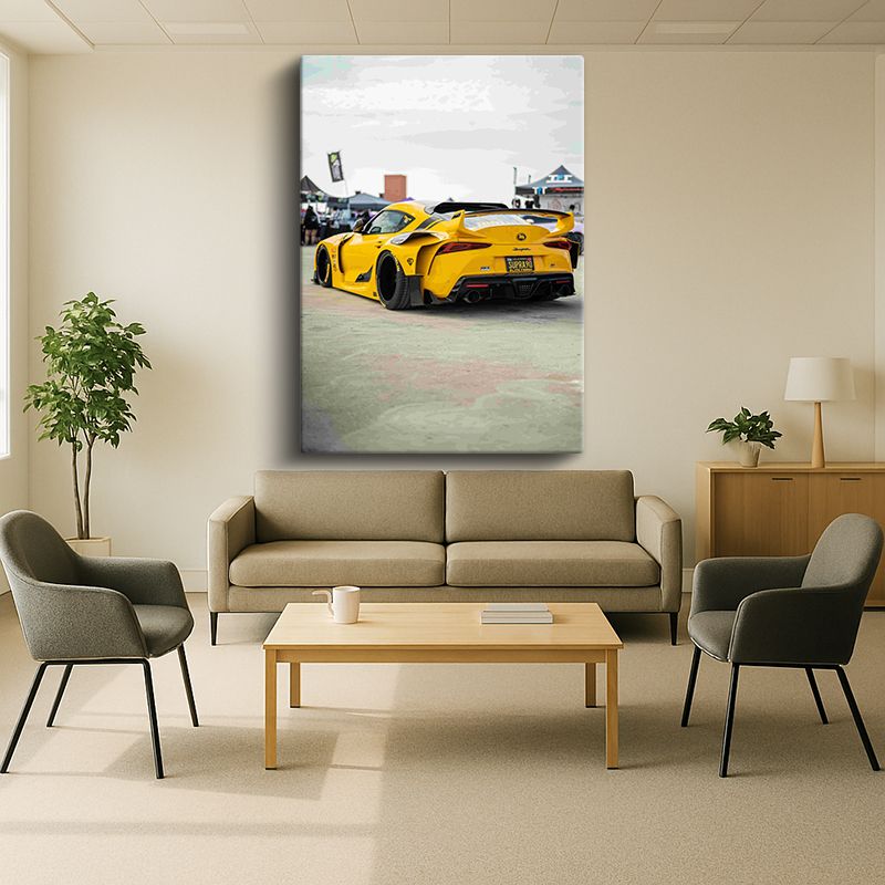 Taşıt & Araç Kanvas Tablo 45