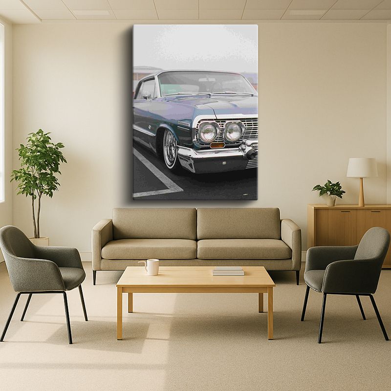 Taşıt & Araç Kanvas Tablo 90