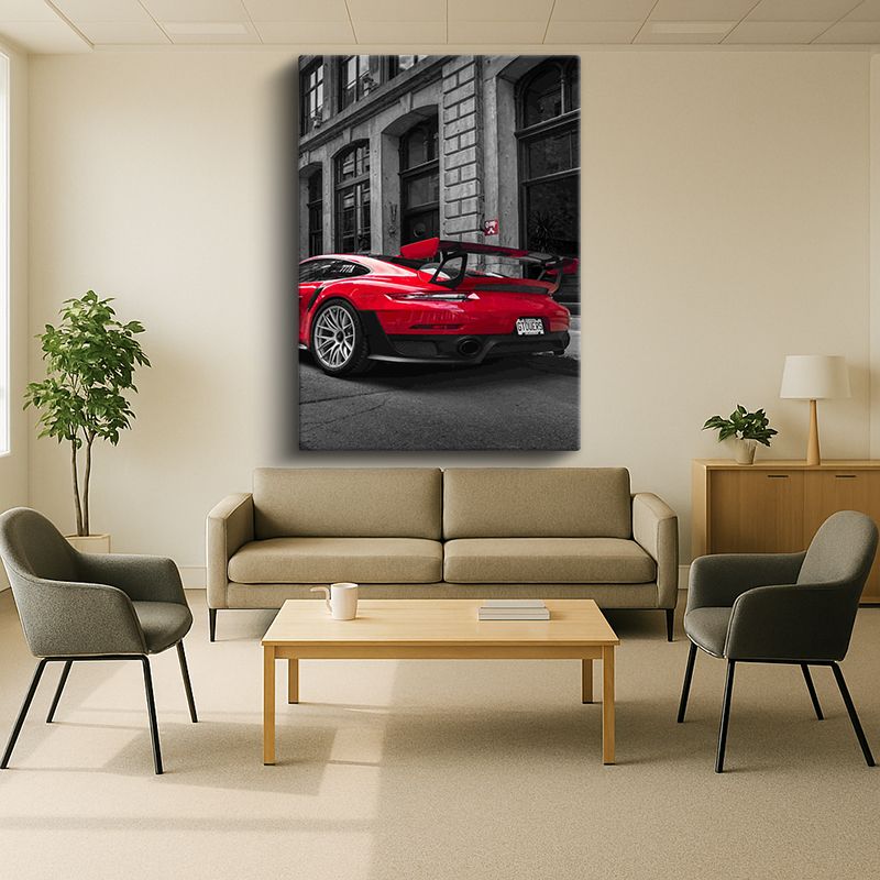 Taşıt & Araç Kanvas Tablo 107