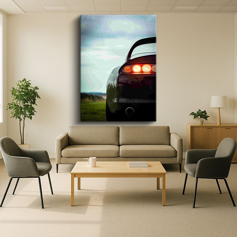Taşıt & Araç Kanvas Tablo 115