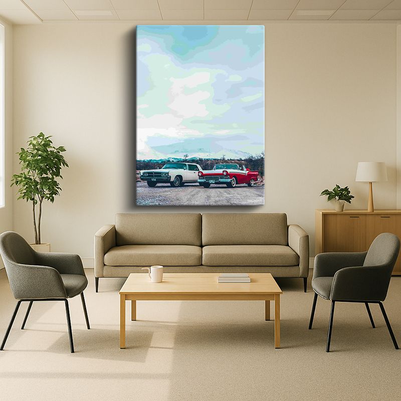 Taşıt & Araç Kanvas Tablo 127