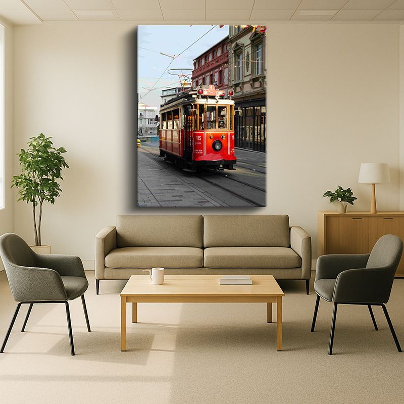 Taşıt & Araç Kanvas Tablo 128