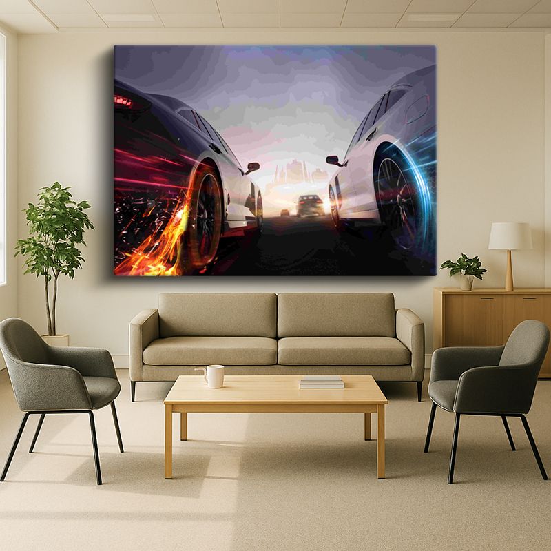 Taşıt & Araç Kanvas Tablo 147