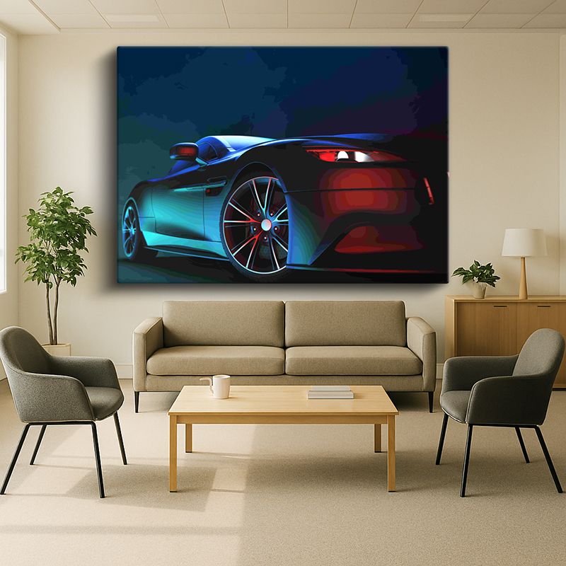 Taşıt & Araç Kanvas Tablo 148