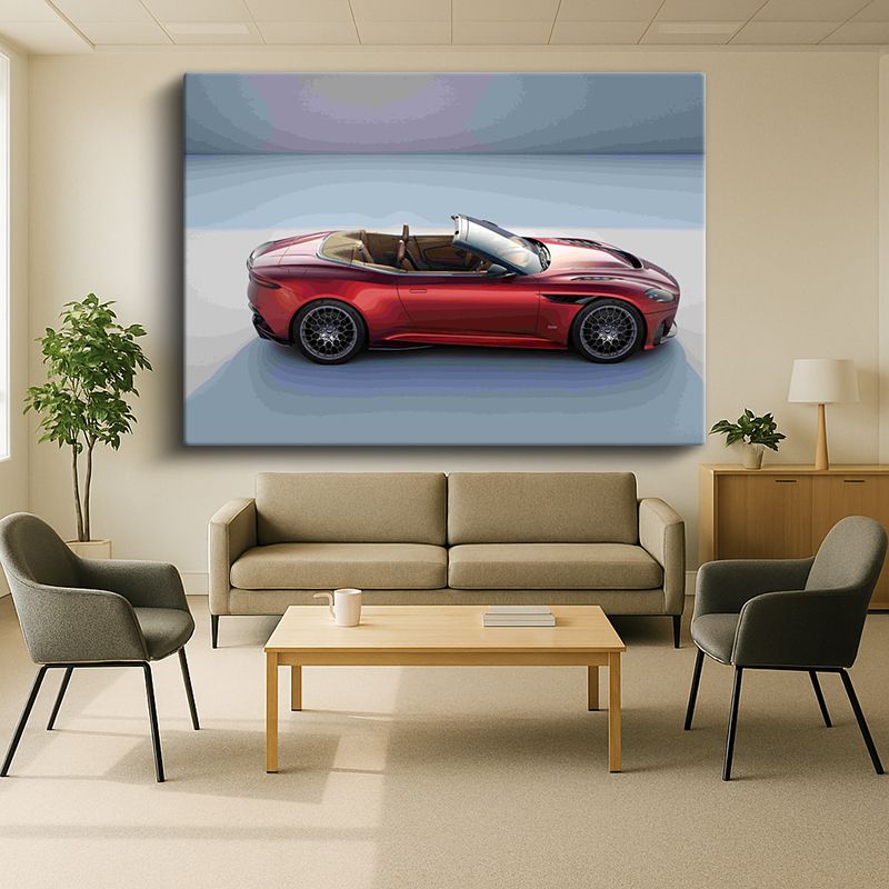 Taşıt & Araç Kanvas Tablo 157