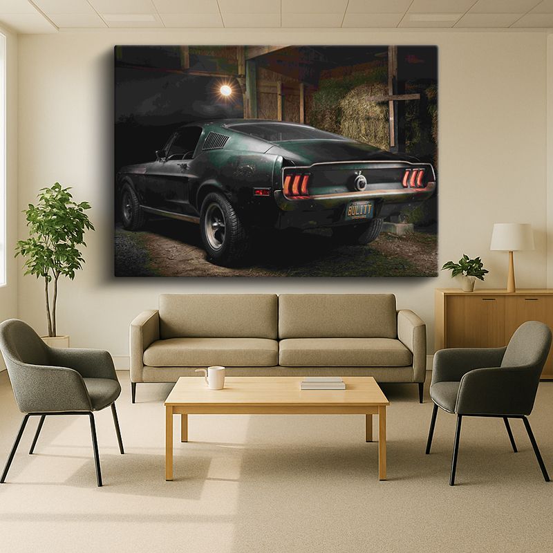 Taşıt & Araç Kanvas Tablo 166