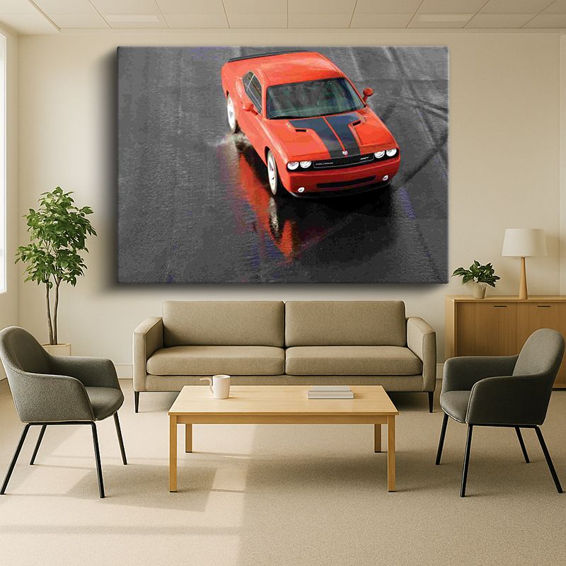 Taşıt & Araç Kanvas Tablo 209