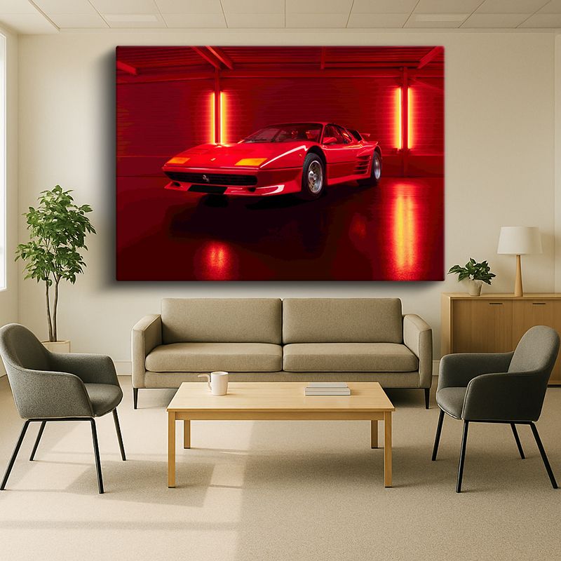 Taşıt & Araç Kanvas Tablo 262