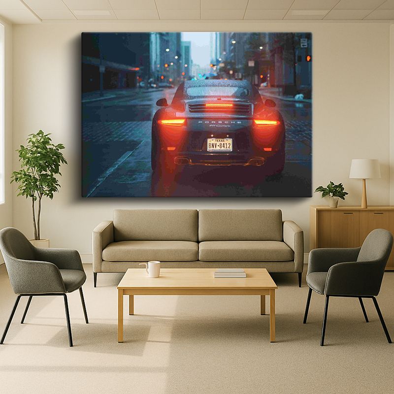 Taşıt & Araç Kanvas Tablo 358