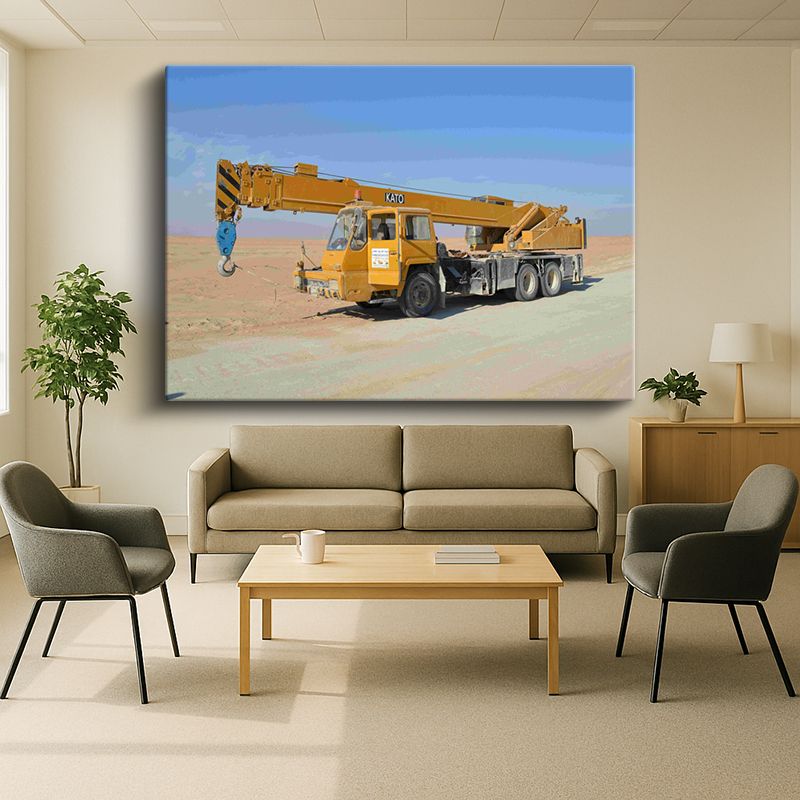 Taşıt & Araç Kanvas Tablo 413