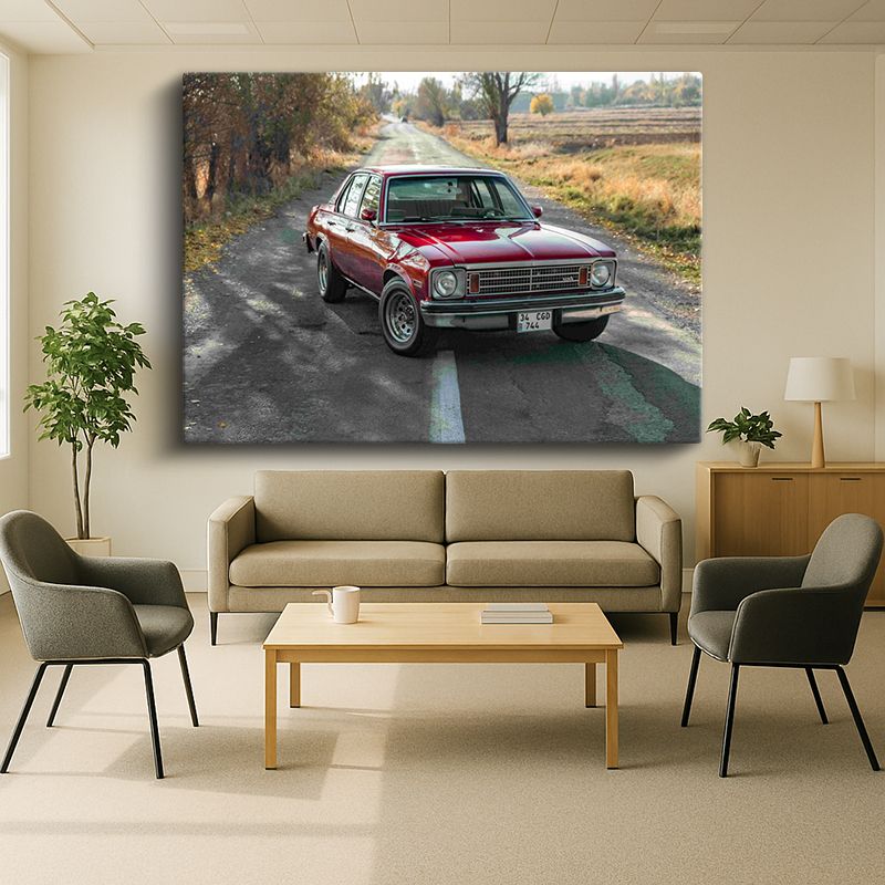 Taşıt & Araç Kanvas Tablo 424