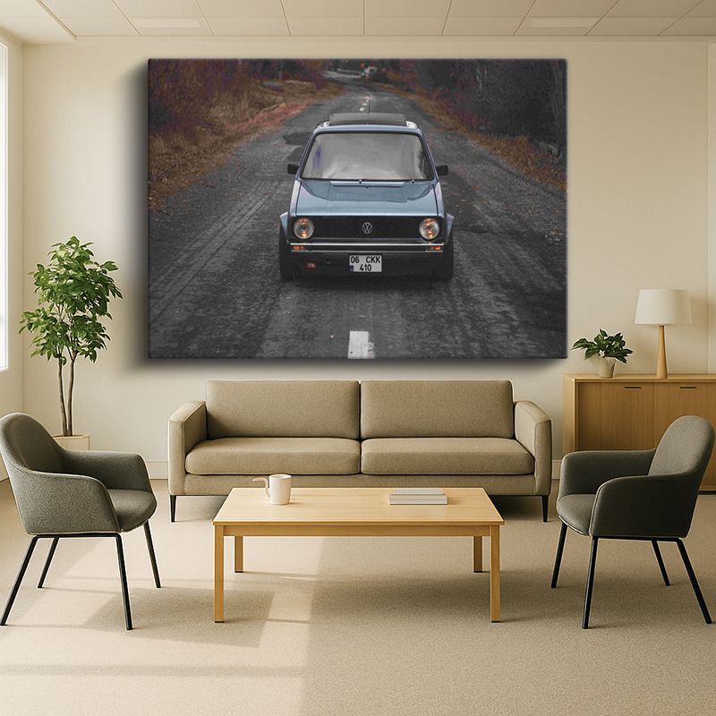 Taşıt & Araç Kanvas Tablo 436