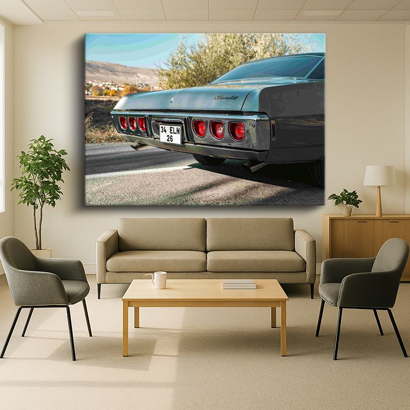 Taşıt & Araç Kanvas Tablo 448