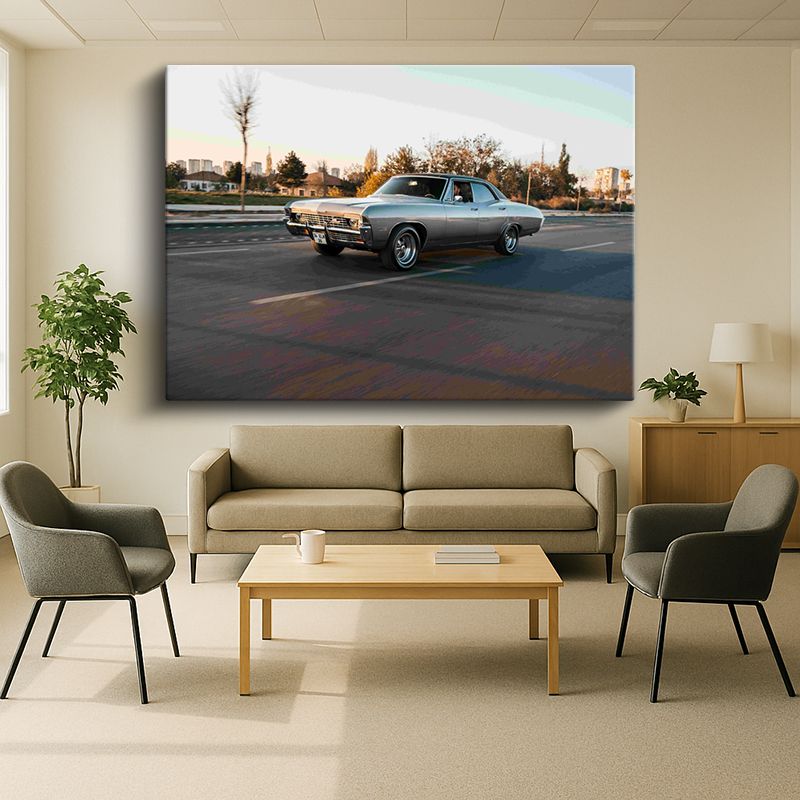 Taşıt & Araç Kanvas Tablo 481