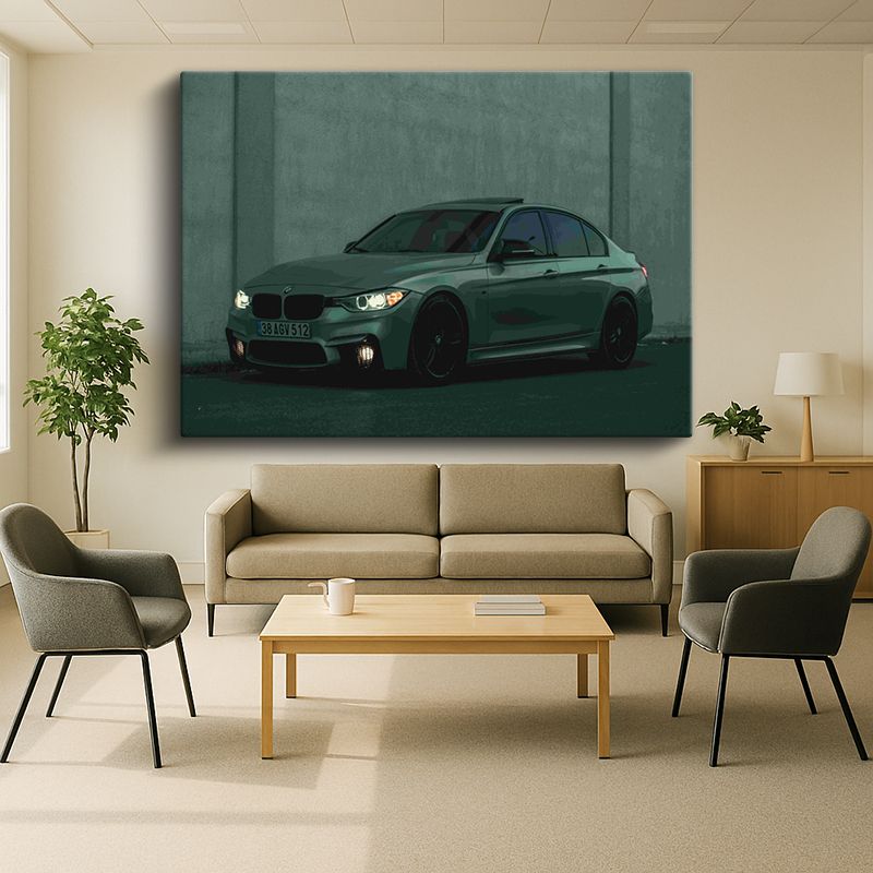 Taşıt & Araç Kanvas Tablo 495