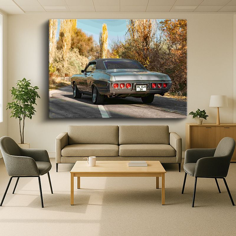 Taşıt & Araç Kanvas Tablo 521