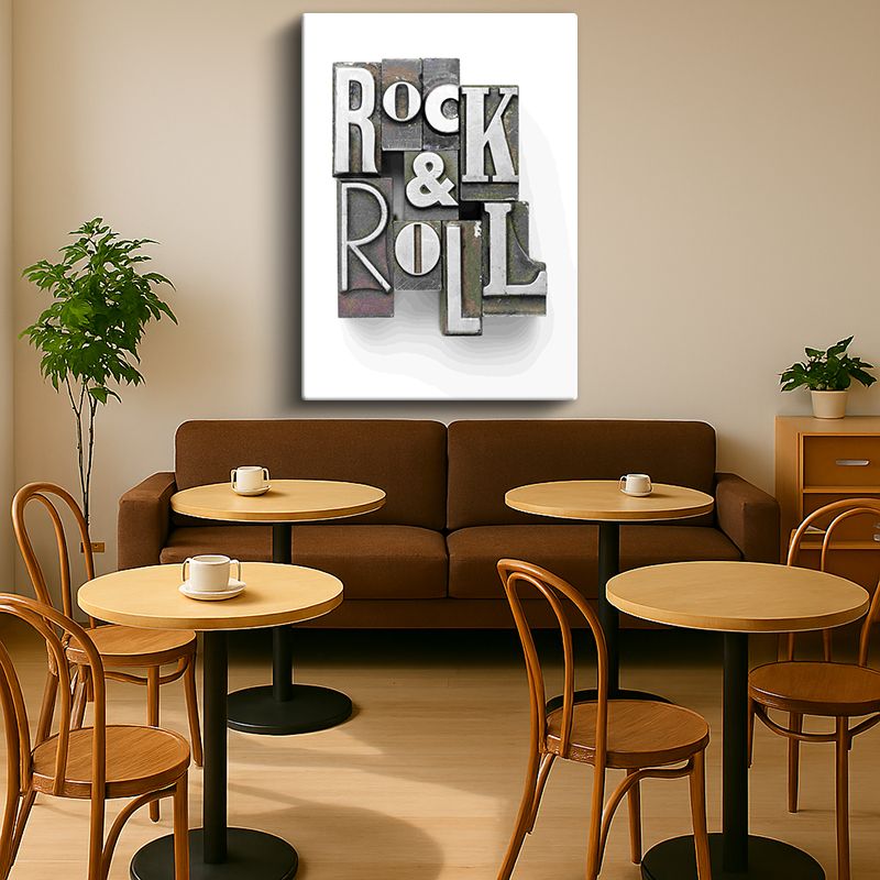 Tipgrafik Kanvas Tablo 3