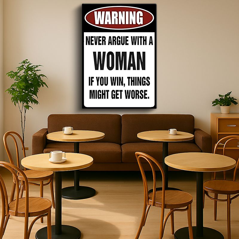 Tipgrafik Kanvas Tablo 8