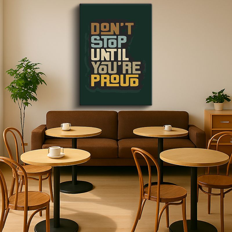 Tipgrafik Kanvas Tablo 22