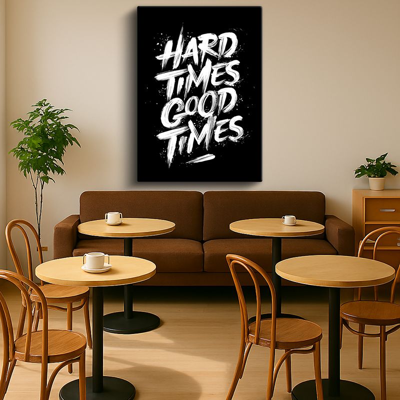 Tipgrafik Kanvas Tablo 25