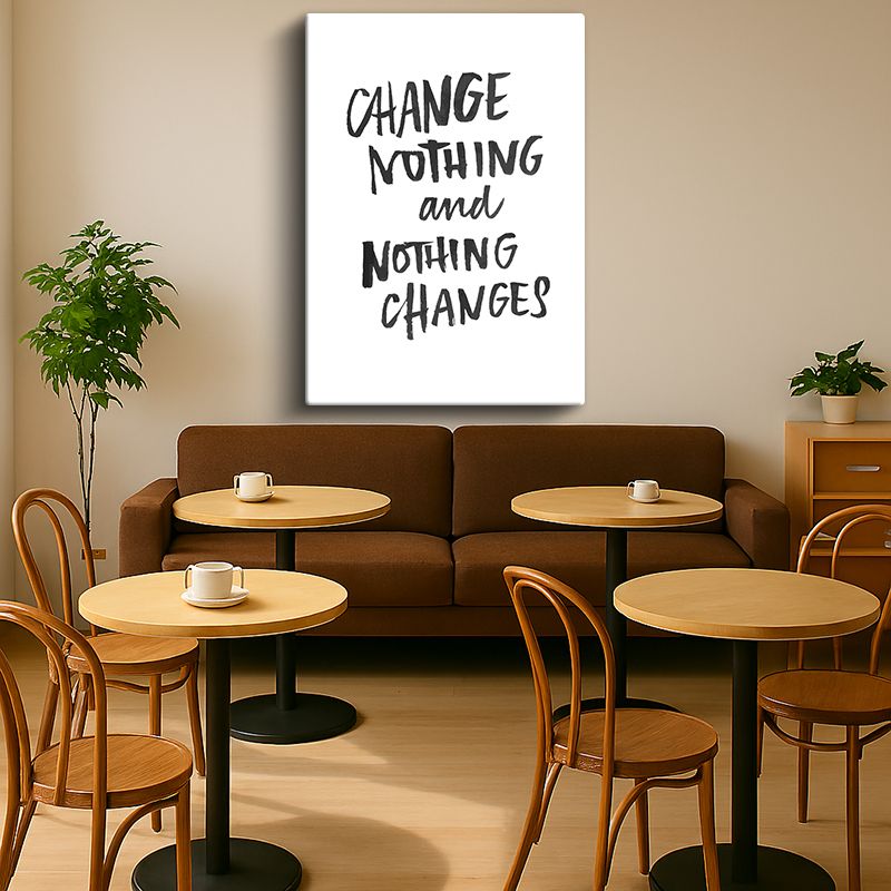 Tipgrafik Kanvas Tablo 27