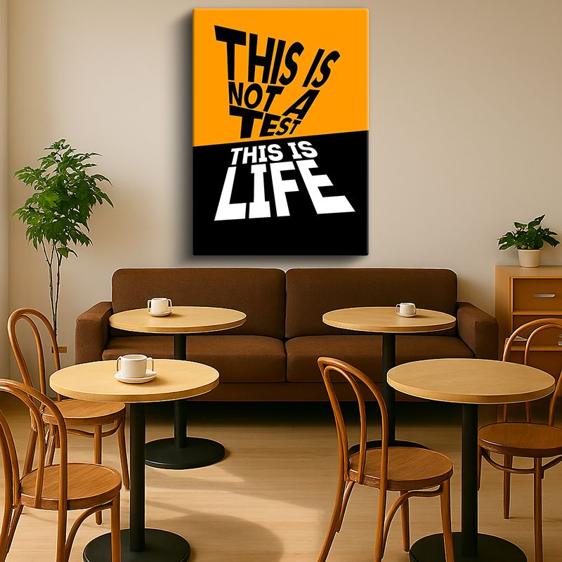 Tipgrafik Kanvas Tablo 32