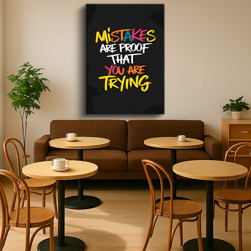 Tipgrafik Kanvas Tablo 38