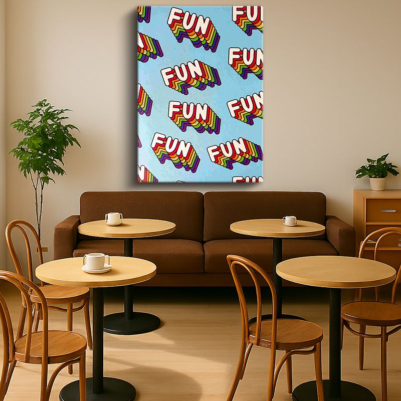 Tipgrafik Kanvas Tablo 42