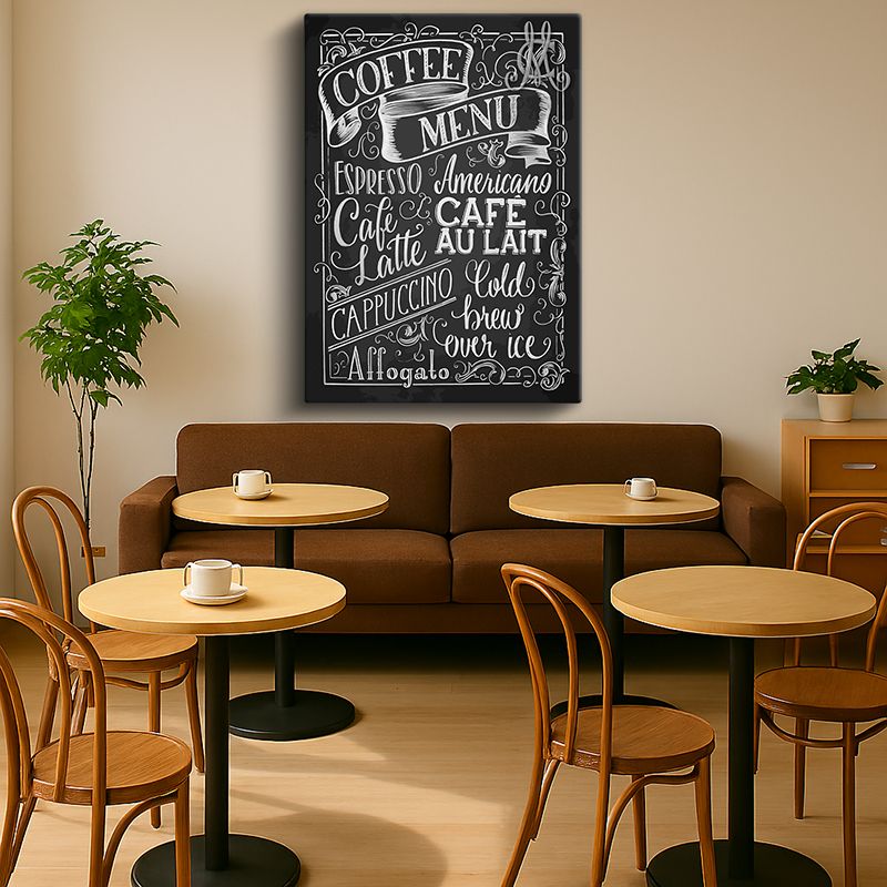 Tipgrafik Kanvas Tablo 43