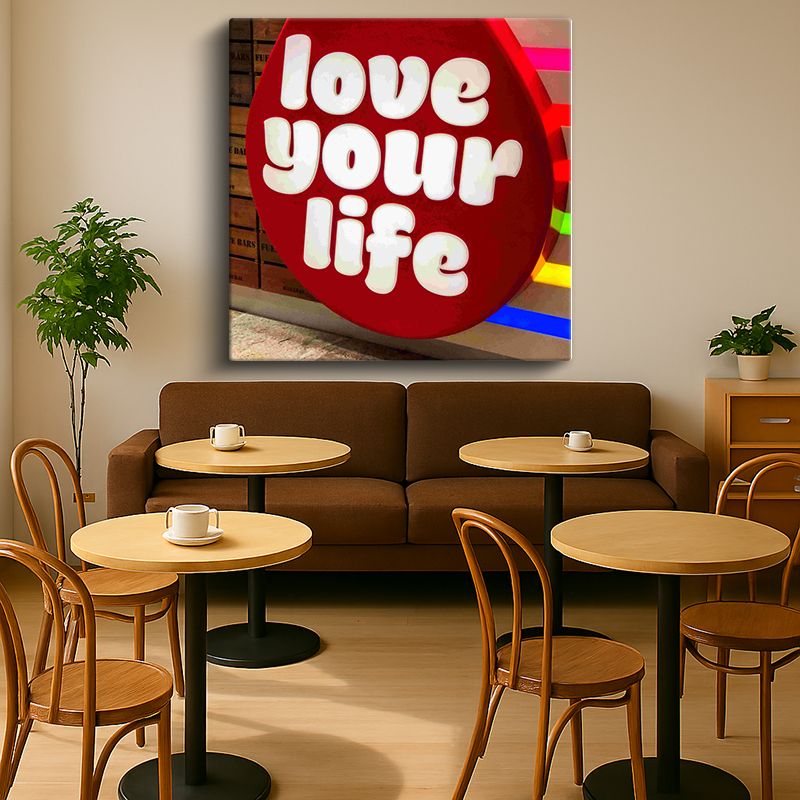 Tipgrafik Kanvas Tablo 52